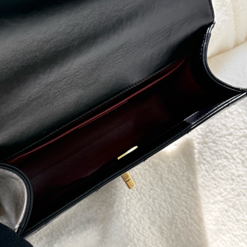 Chanel 雙金珠雙金球黑色可調節鏈條包22cm ✨最新晶片款-17