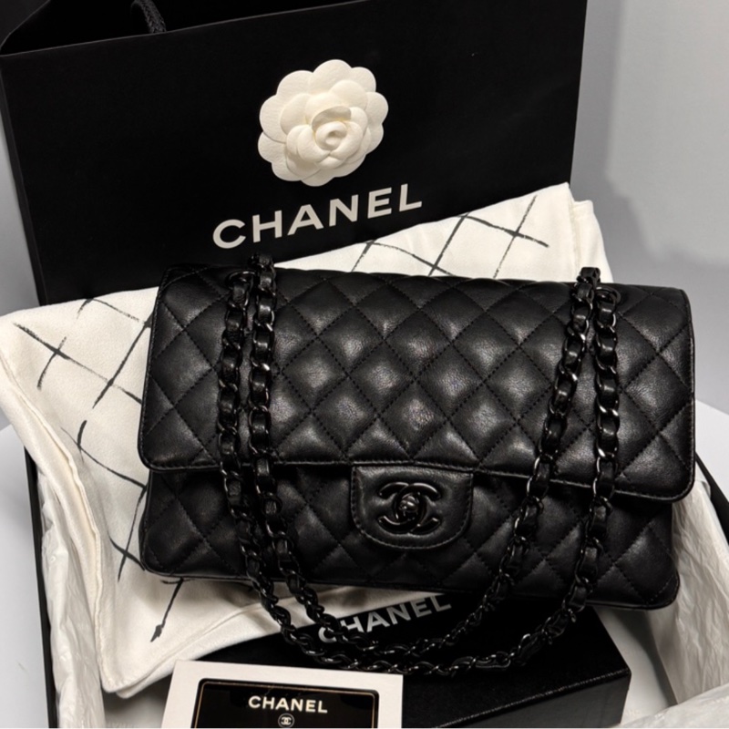 (客訂分兩筆下單) Chanel CF25 “So Black” 全開-0