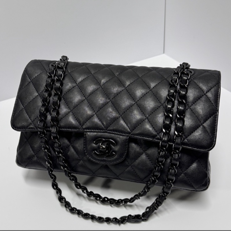 (客訂分兩筆下單) Chanel CF25 “So Black” 全黑-3
