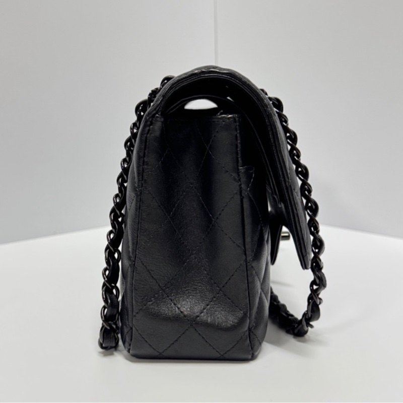 (客訂分兩筆下單) Chanel CF25 “So Black” 全黑-4