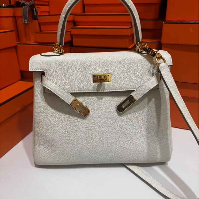 ✨Hermes kelly25 蘑菇白 B刻🍄-2