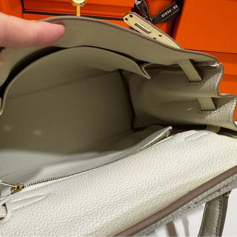 ✨Hermes kelly25 蘑菇白 B刻🍄-8