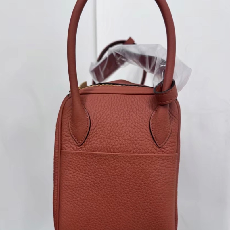 Hermes 爱马仕 lindy26 南瓜色金扣 6C金扣 TC皮 B刻-3