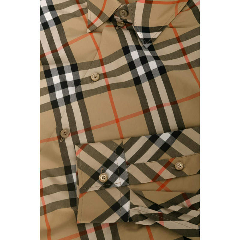 Check Cotton 恤衫-1