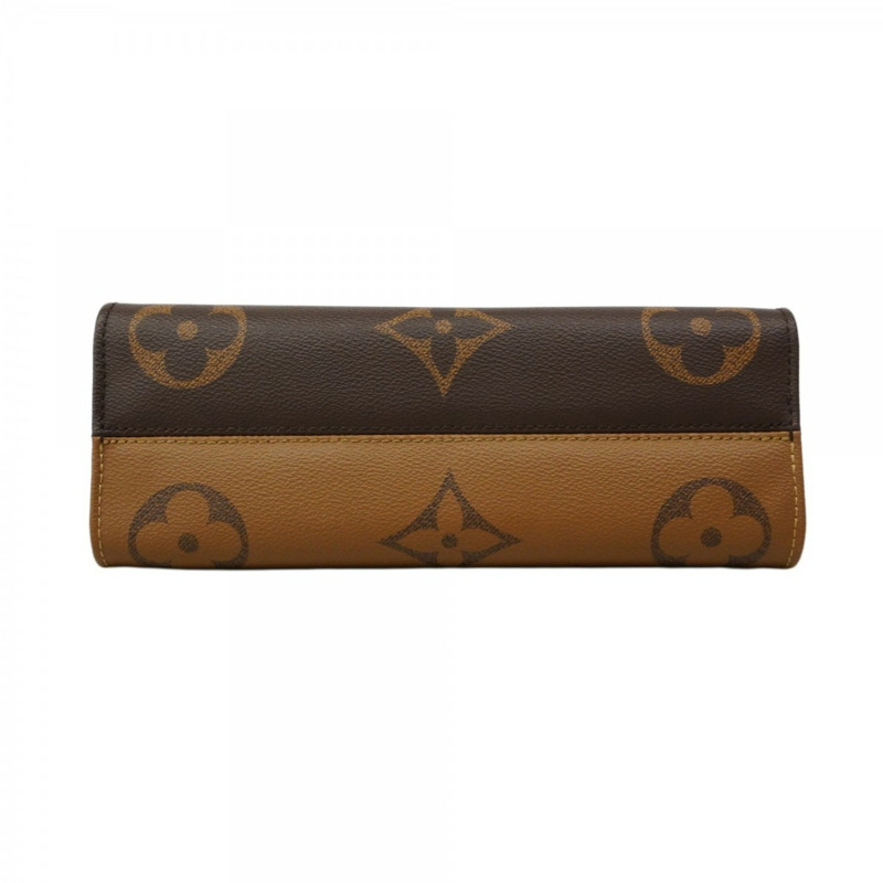 路易威登 Monogram Reverse On-the-Go 手提包，EW M46653，棕色，女士兩用包-2