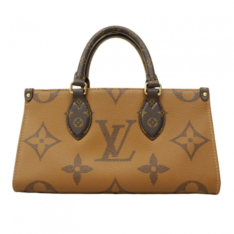 路易威登 Monogram Reverse On-the-Go 手提包，EW M46653，棕色，女士兩用包-13