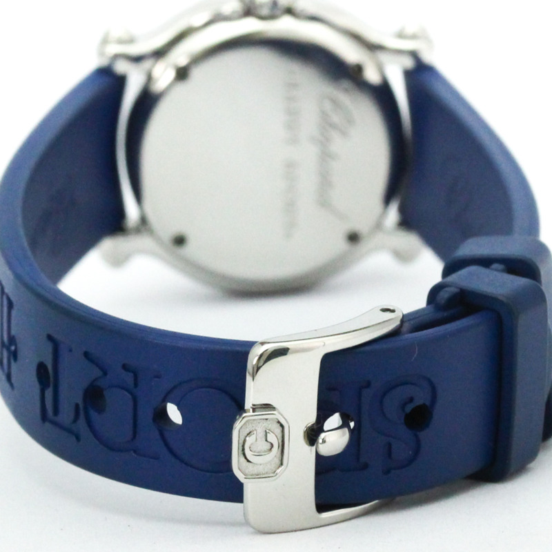 蕭邦 Happy Sport 鑽石精鋼腕錶 27/8923 拋光款-4