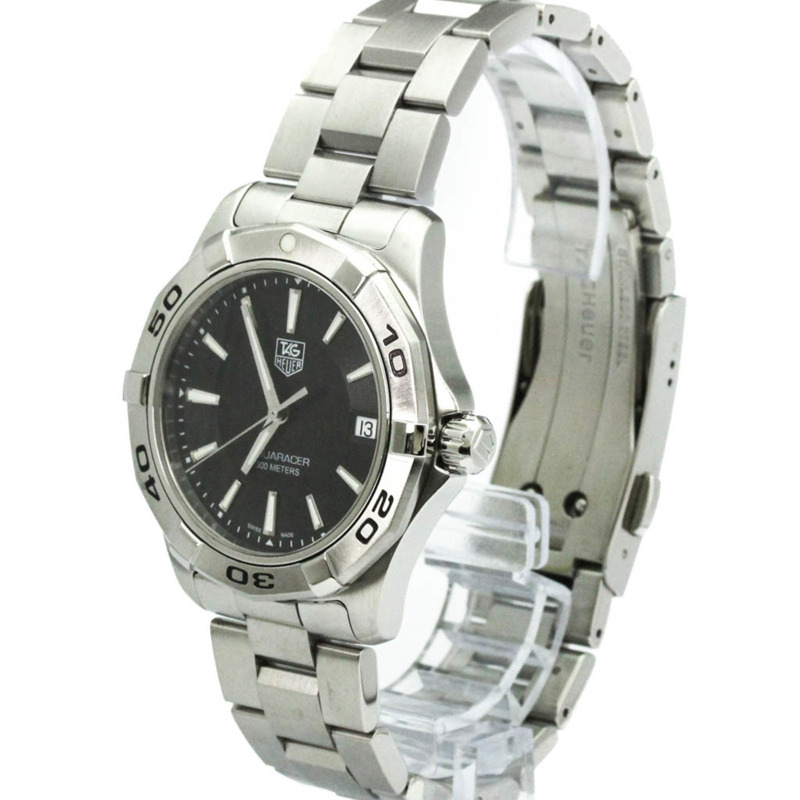 TAG HEUER 豪雅競潛系列不鏽鋼石英男錶 WAP1110 拋光-1