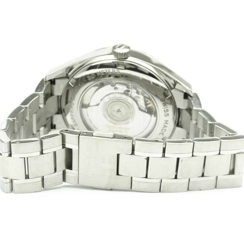 TAG HEUER 豪雅卡萊拉雙時區精鋼自動男腕錶 WV2115 拋光款-4