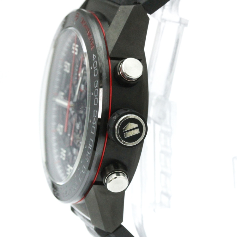 TAG HEUER 豪雅卡萊拉系列 Heuer 01 計時碼錶陶瓷精鋼男錶 CAR2A1H-3