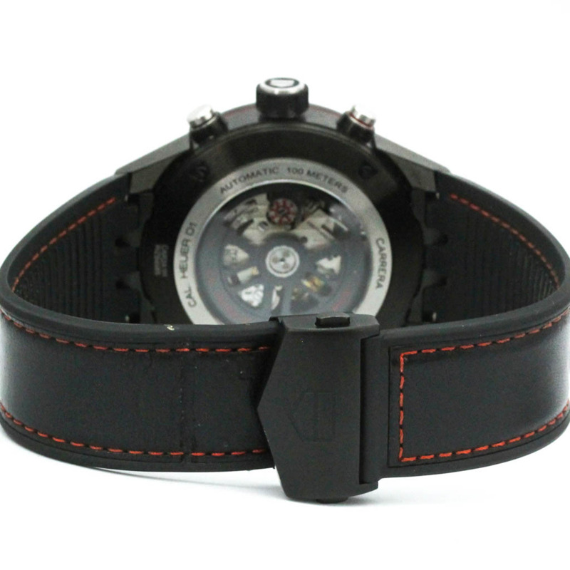 TAG HEUER 豪雅卡萊拉系列 Heuer 01 計時碼錶陶瓷精鋼男錶 CAR2A1H-4