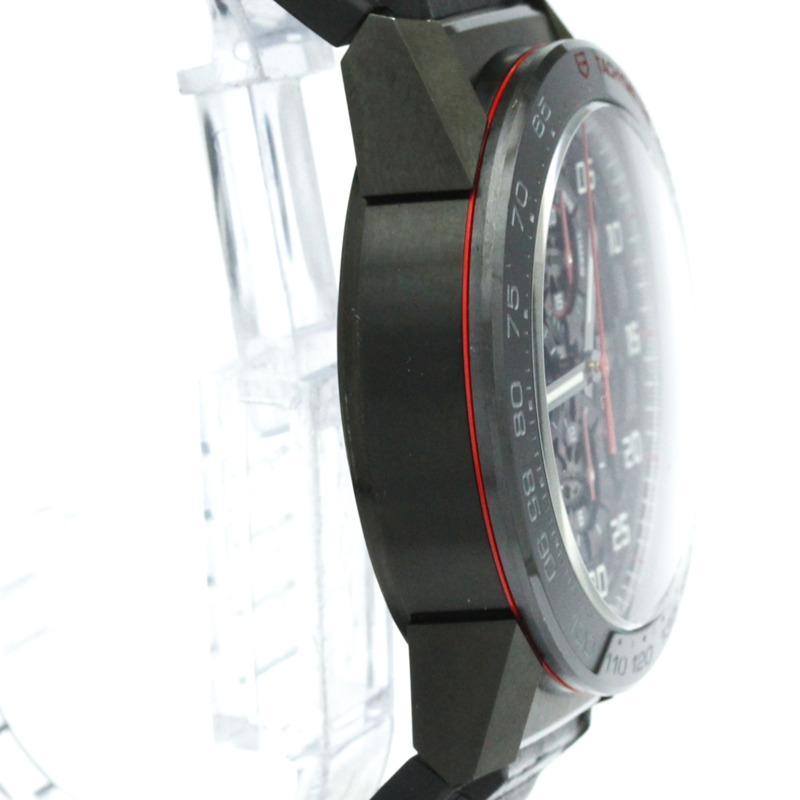 TAG HEUER 豪雅卡萊拉系列 Heuer 01 計時碼錶陶瓷精鋼男錶 CAR2A1H-8