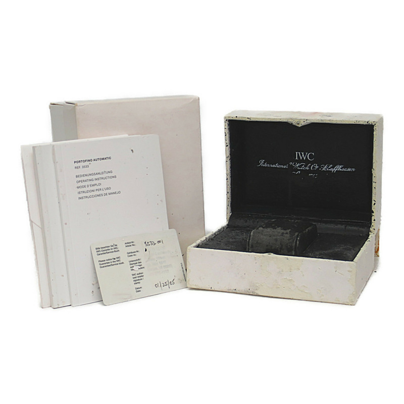 IWC萬國錶Portofino系列不鏽鋼自動男錶IW353301拋光款-5
