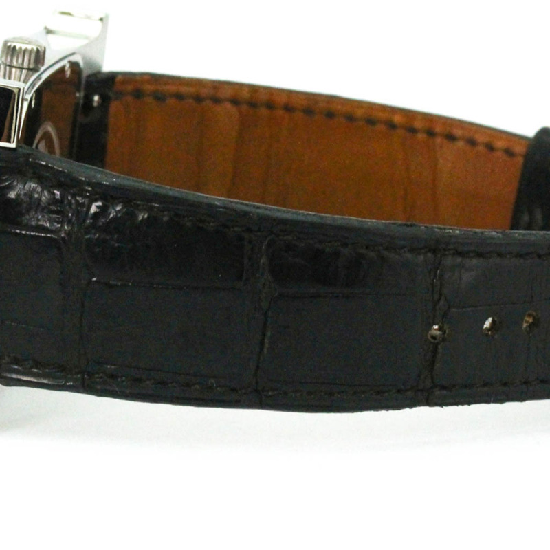 愛馬仕 H Wach 鑽石珍珠貝母精鋼石英男士腕錶 HH1.810 拋光-2