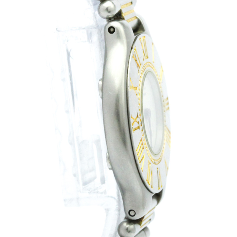 卡地亞 Must 21 鍍金精鋼石英女士腕錶 W10051F4-7