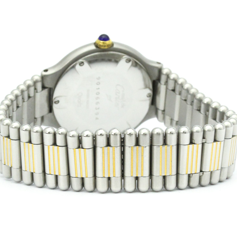 卡地亞 Must 21 鍍金精鋼石英女士腕錶 W10051F4-4