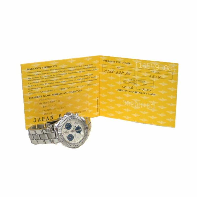 百年靈 Colt Chronoocean 精鋼石英男錶 A53050 拋光款-5