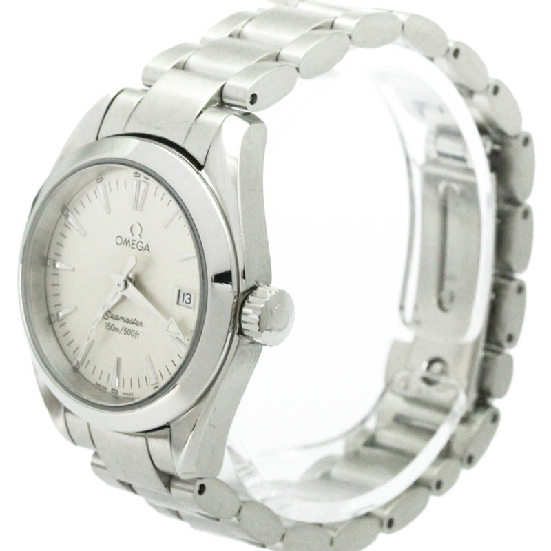 歐米茄海馬系列Aqua Terra精鋼石英女錶2577.30拋光款-1