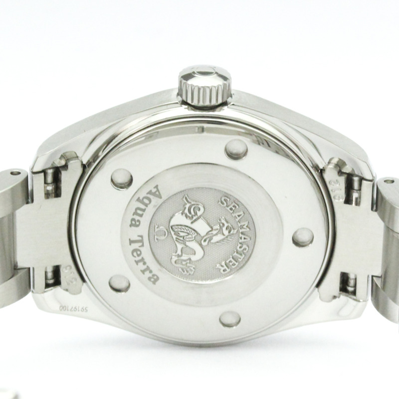 歐米茄海馬系列Aqua Terra精鋼石英女錶2577.30拋光款-6