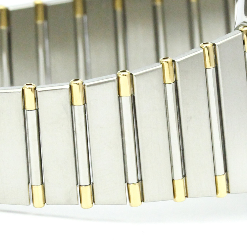 歐米茄星座系列18K金精鋼石英男士腕錶396.1070拋光款-6