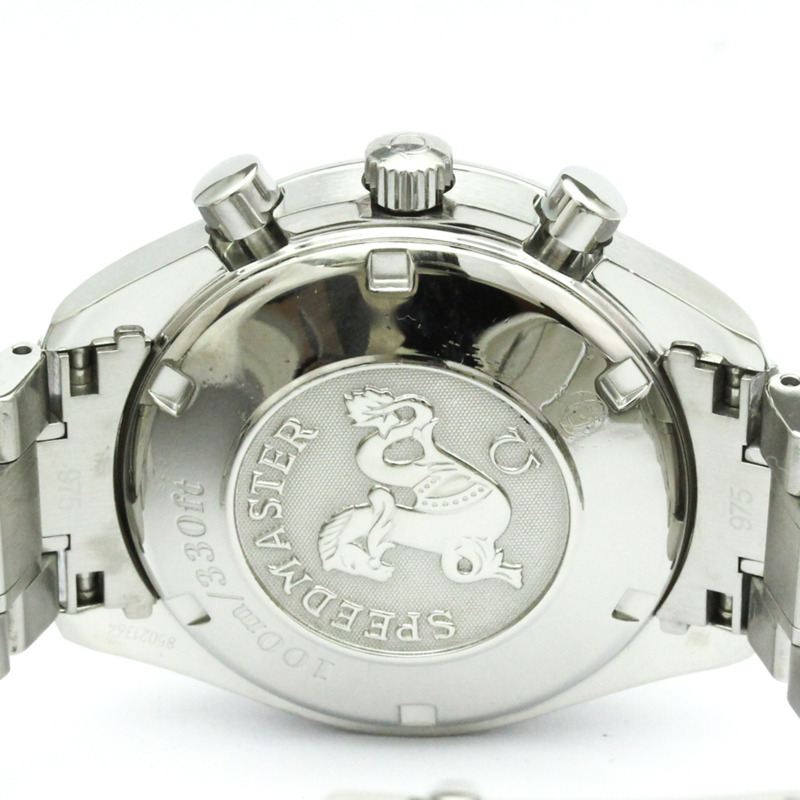 歐米茄超霸系列日期顯示精鋼自動男士腕錶 3210.50 拋光款-5