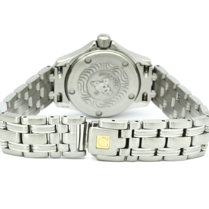 歐米茄海馬系列120公尺精鋼石英女錶 2581.31 拋光款-4