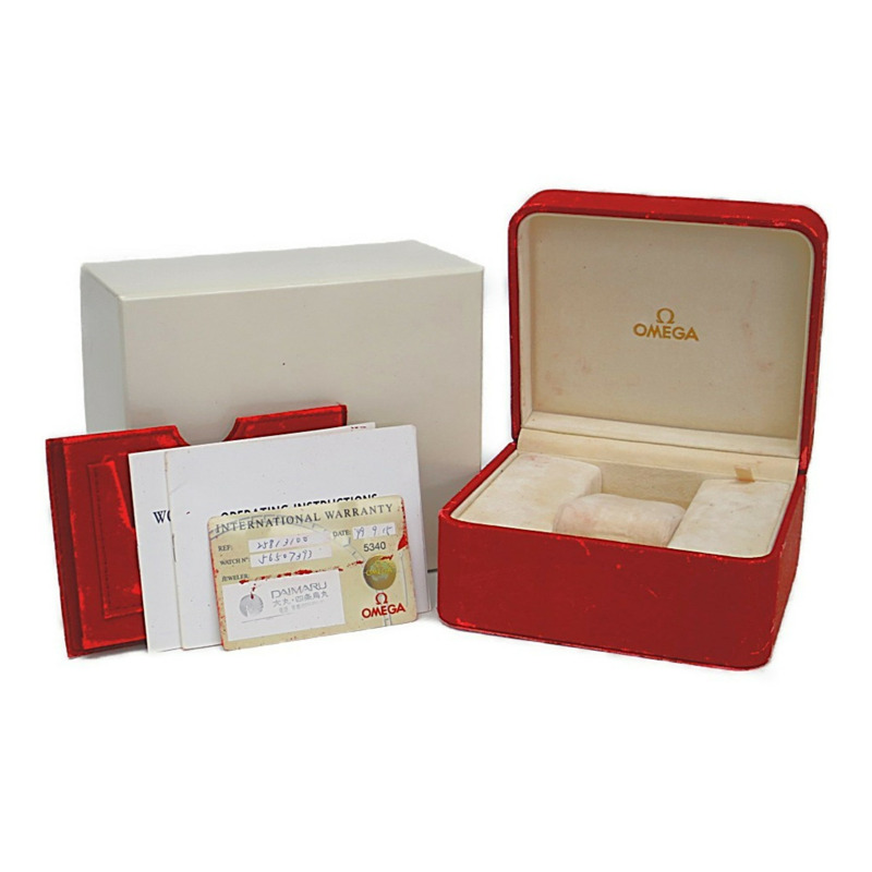 歐米茄海馬系列120公尺精鋼石英女錶 2581.31 拋光款-5