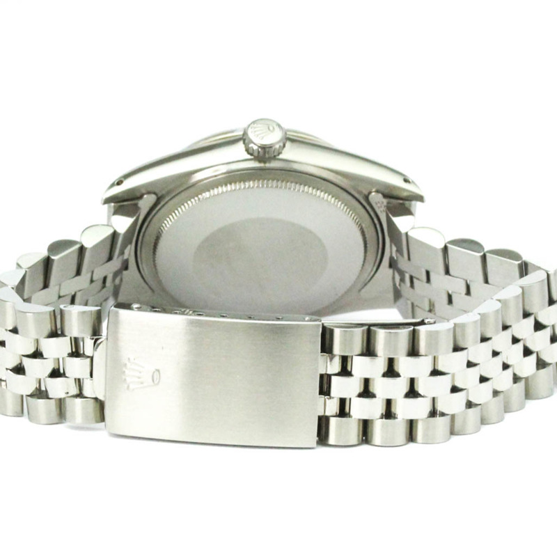 勞力士 Datejust 18K 白金精鋼自動男士腕錶 16014 拋光-4