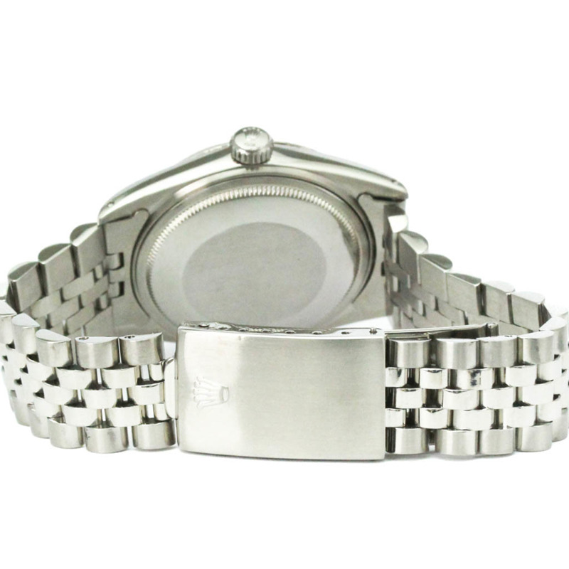 勞力士 Datejust 18K 白金精鋼自動男士腕錶 16014 拋光-4