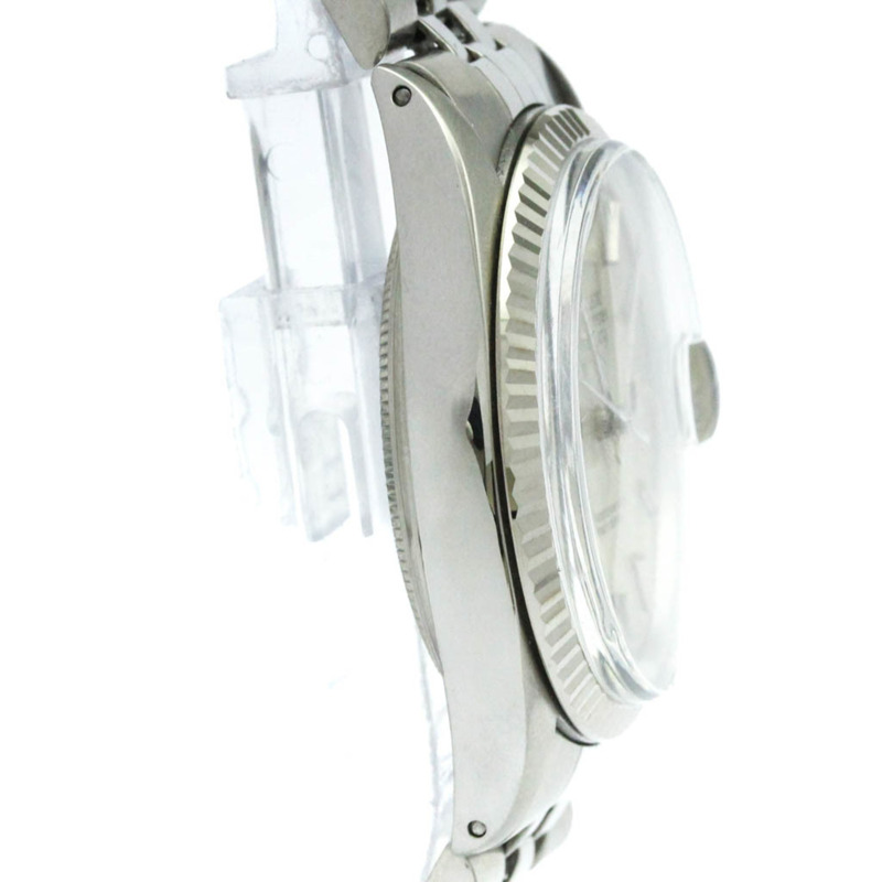 勞力士 Datejust 18K 白金精鋼自動男士腕錶 16014 拋光-7