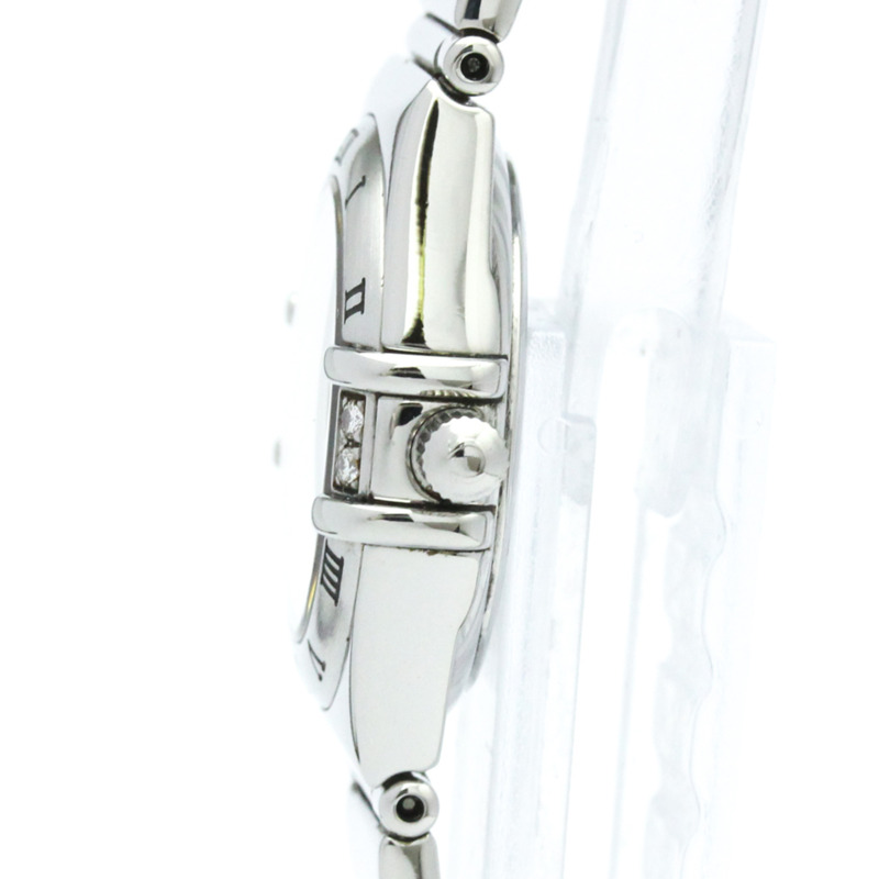 歐米茄星座系列鑽石珍珠母貝錶盤女士石英精鋼腕錶 1567.66 拋光-3