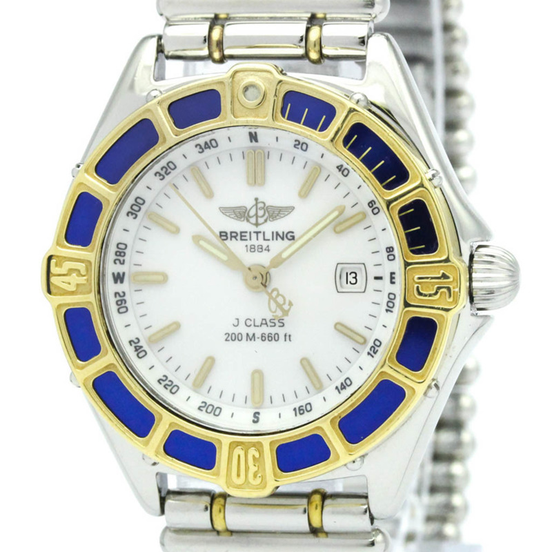 百年靈 Lady J 18K 金鋼石英女士腕錶 D52065 拋光-0