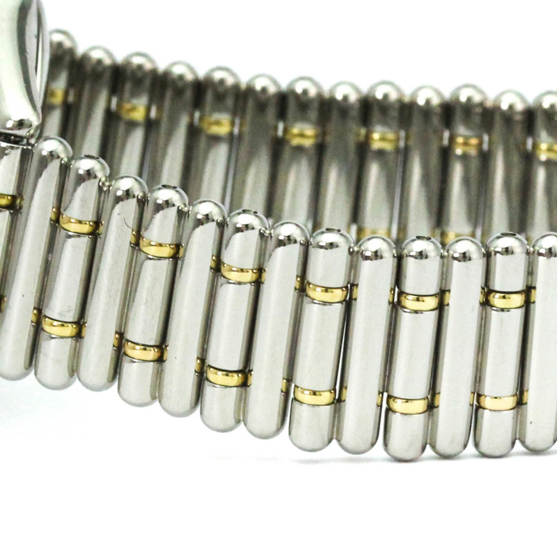 百年靈 Lady J 18K 金鋼石英女士腕錶 D52065 拋光-2