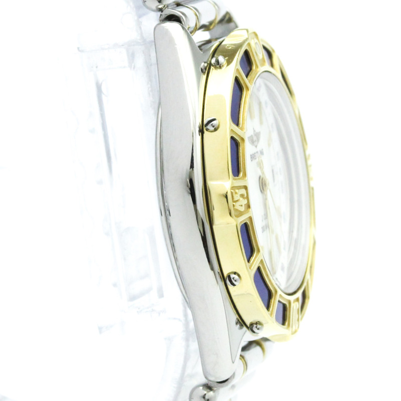 百年靈 Lady J 18K 金鋼石英女士腕錶 D52065 拋光-7