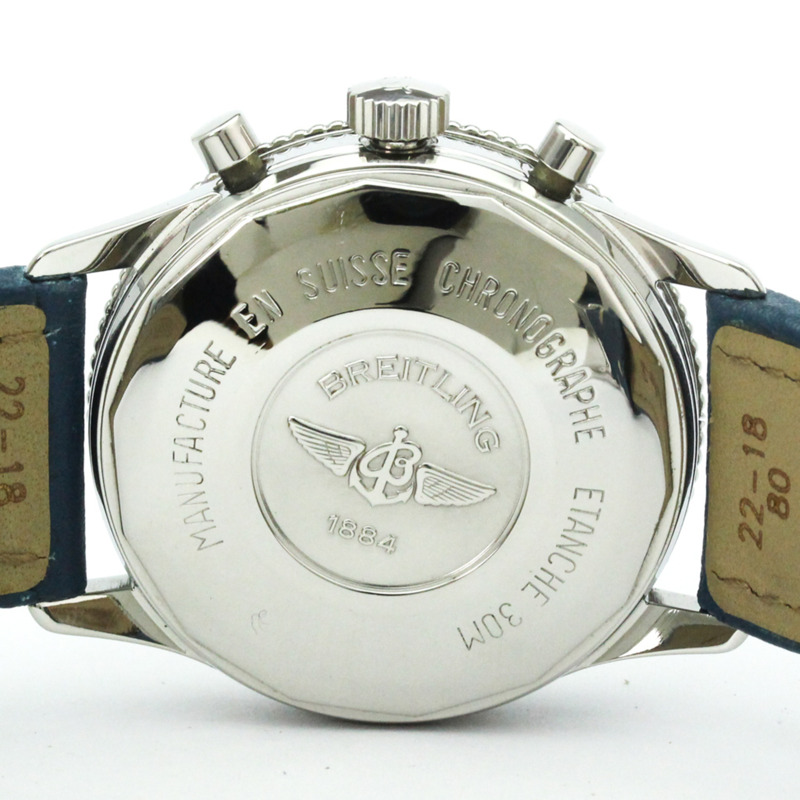 百年靈 Navitimer Aviastar 精鋼自動男錶 A13023 拋光款-5