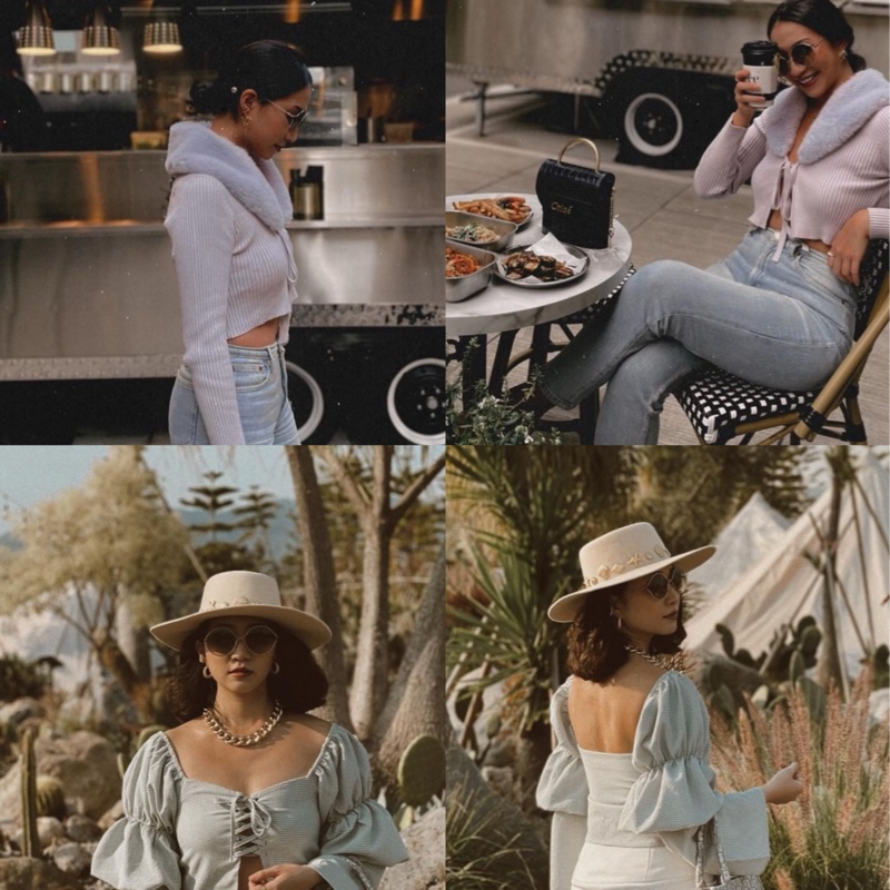 二手Gucci 橢圓形金色鏡框太陽眼鏡-9