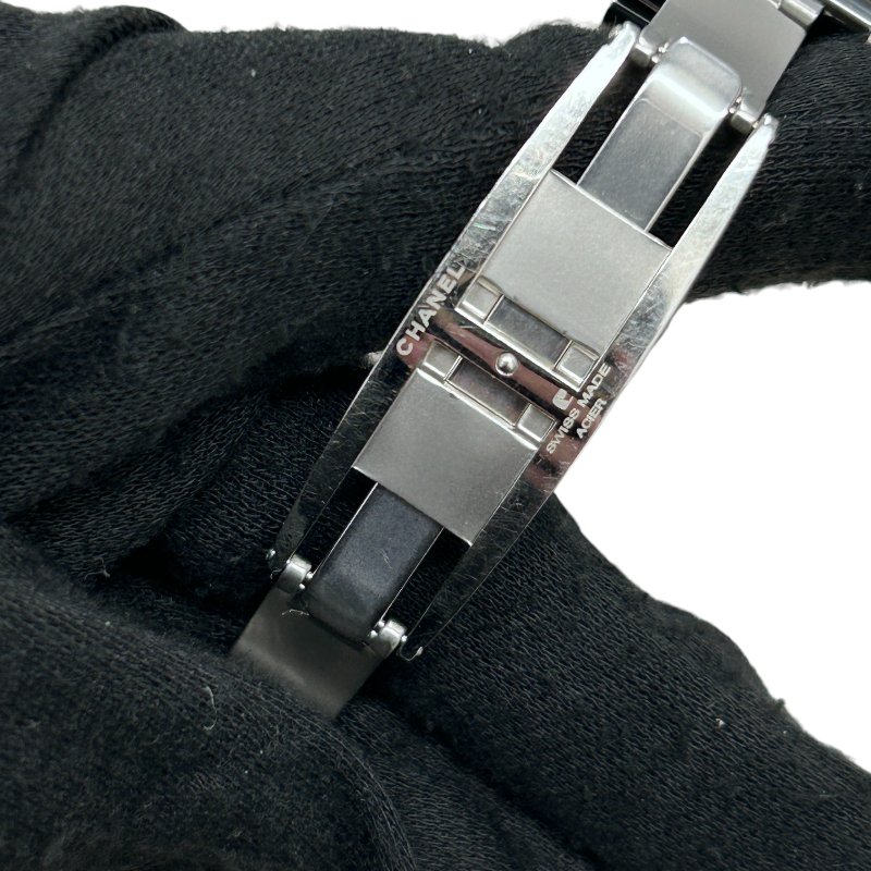 CHANEL 香奈兒 J12 AUTOMATIC 黑色陶瓷腕錶 38mm 日期顯示 200M防水 黑面-6