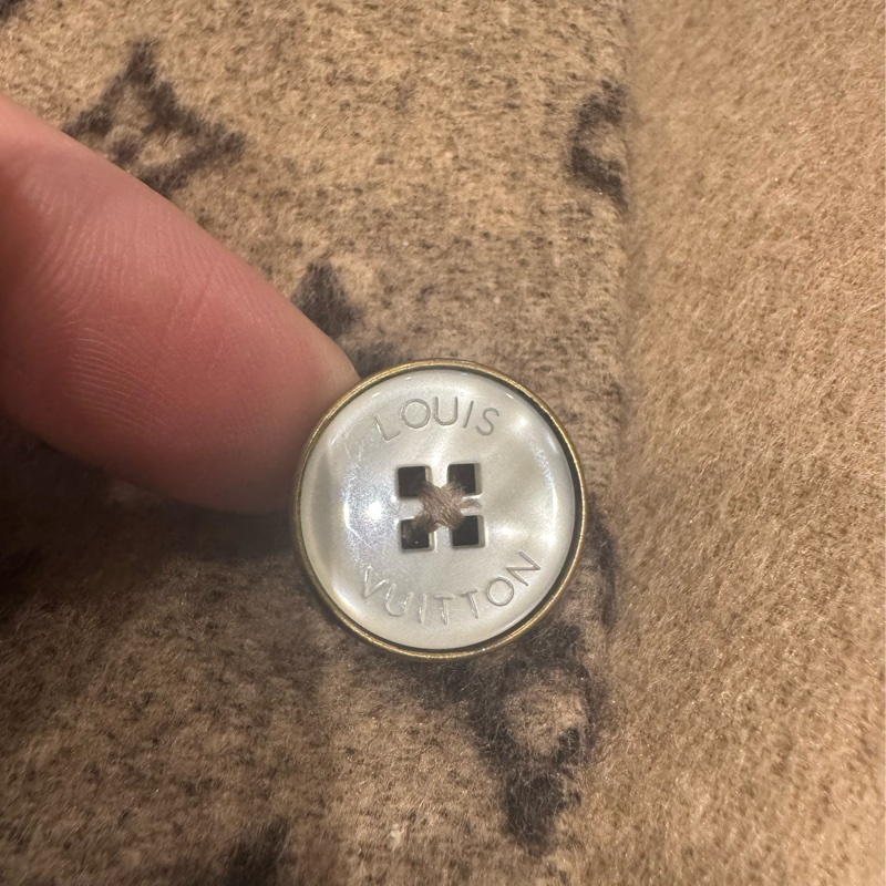 Louis Vuitton 滿版印花羊毛外套-8