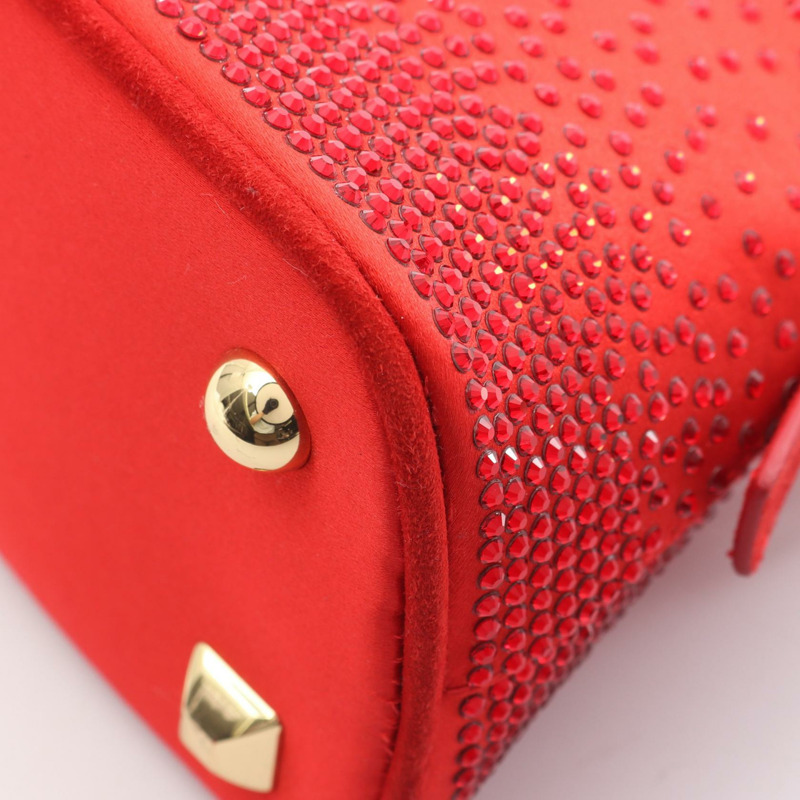 Maison Margiela 5AC micro 2Way 肩背手提包 SB2WG0006 紅色絨面革 二手-4