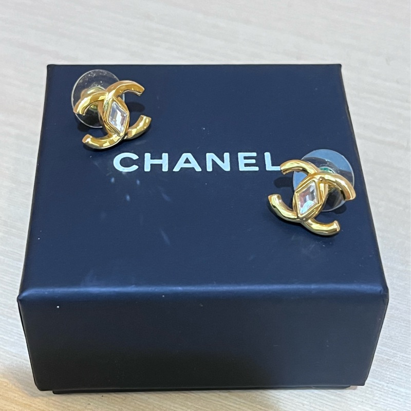 ✨Chanel✨經典款大雙C耳環-4