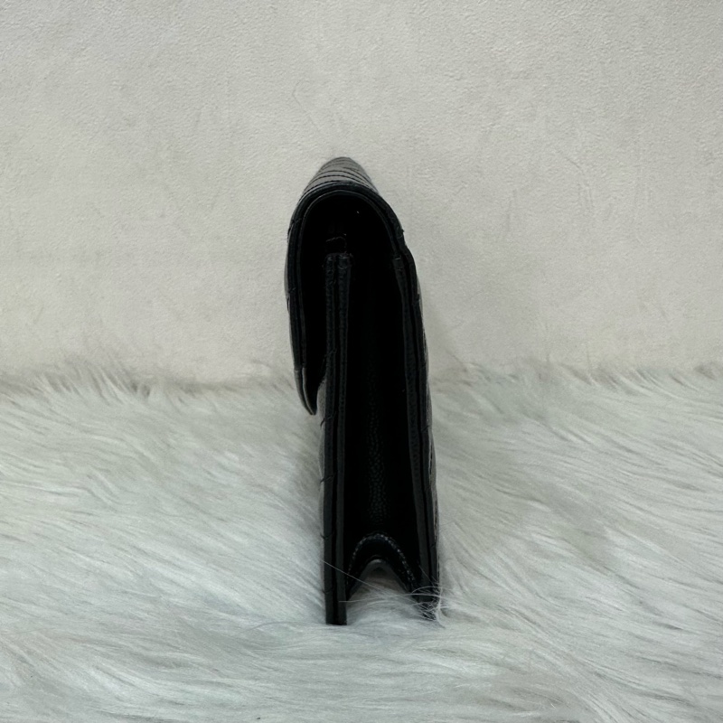 YSL 393953 黑魚子醬金釦woc Kate 斜背包-4