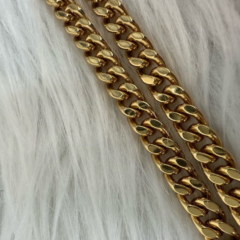 YSL 393953 黑魚子醬金釦woc Kate 斜背包-36