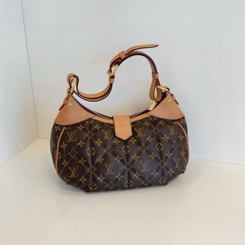 LV 牛仔丹寧小水桶 nano noe 芯片 17.5*8.8*20.5 98新配件塵袋盒子-2