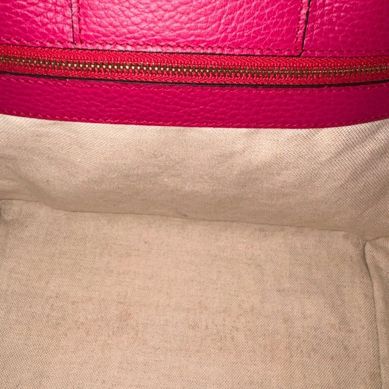 ❤️送媽媽的禮物 #全網最低 GUCCI 桃紅色手提購物包-8