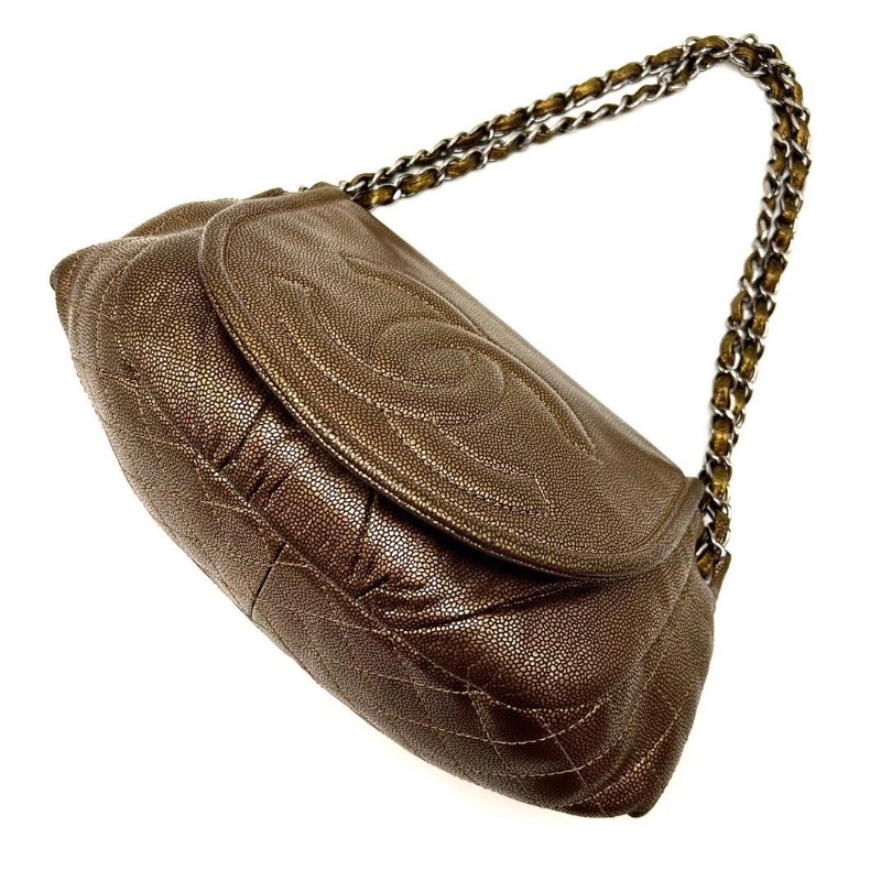 CHANEL 雙C大Iogo大號元寶包37*18*9 98新配件塵袋-3