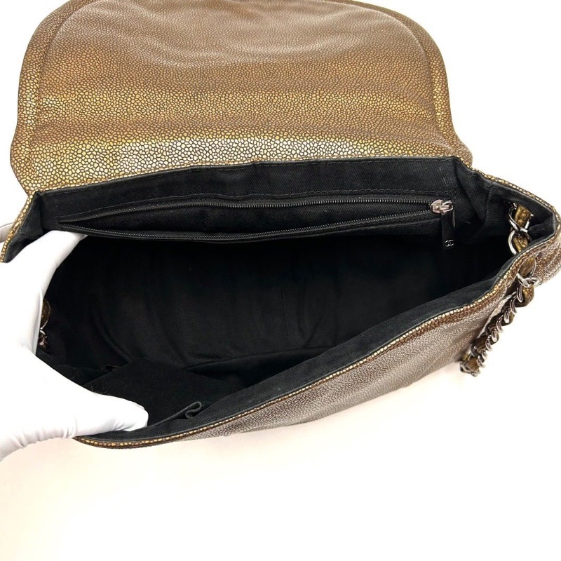 CHANEL 雙C大Iogo大號元寶包37*18*9 98新配件塵袋-6