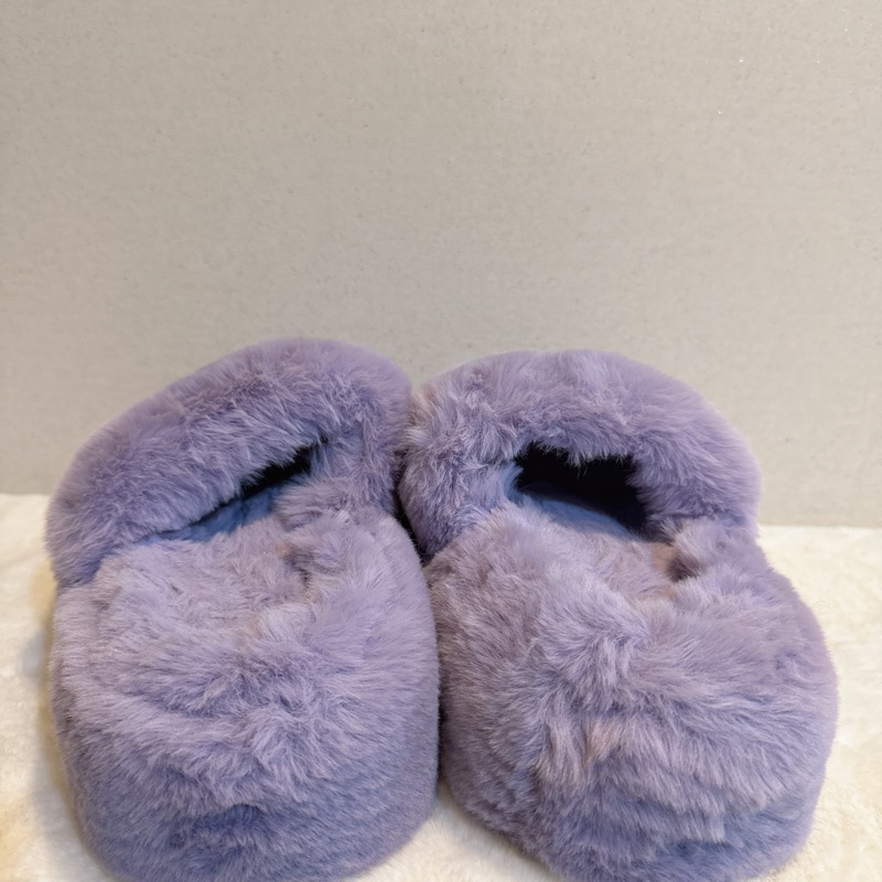 Balenciaga✨762826 毛毛拖鞋厚底拖鞋 #39-3