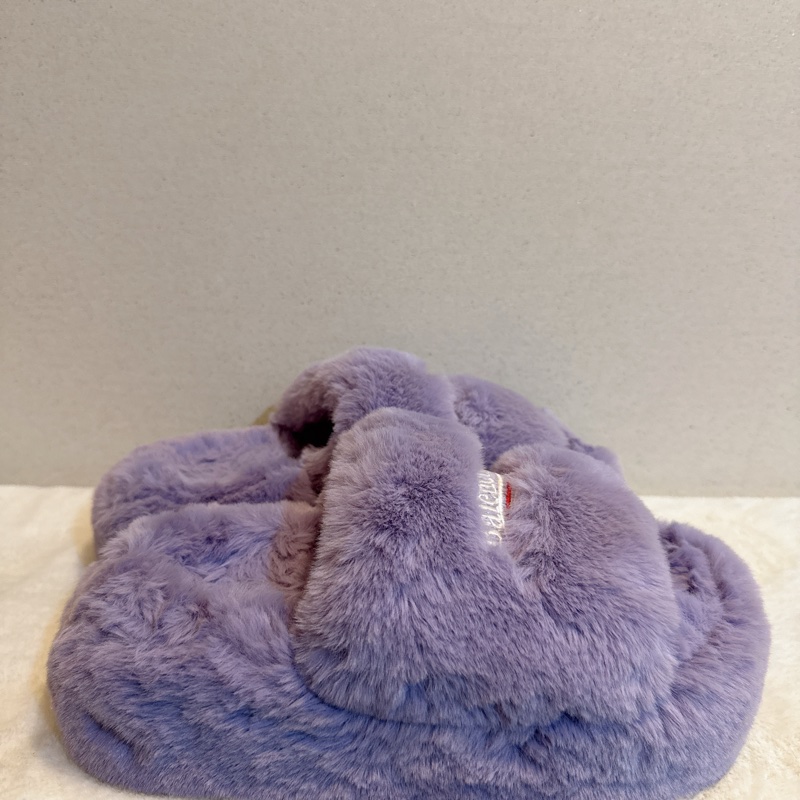 Balenciaga✨762826 毛毛拖鞋厚底拖鞋 #39-4