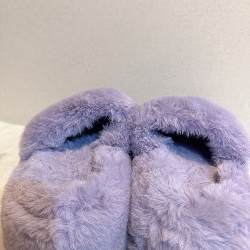 Balenciaga✨762826 毛毛拖鞋厚底拖鞋 #39-5