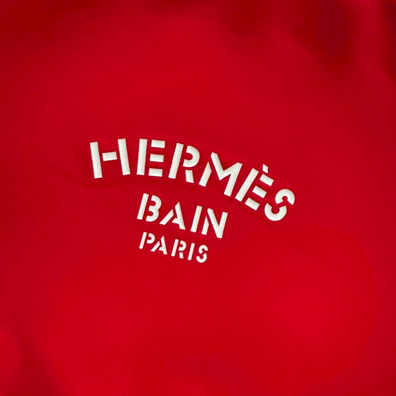 ‼️全新商品 Hermes 紅色防水收納包 化妝包-1